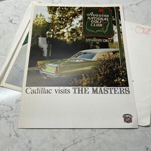 1969 Cadillac Fleetwood Brougham &‎ Eldorado Coupe Deville Sedan Sales Brochure
